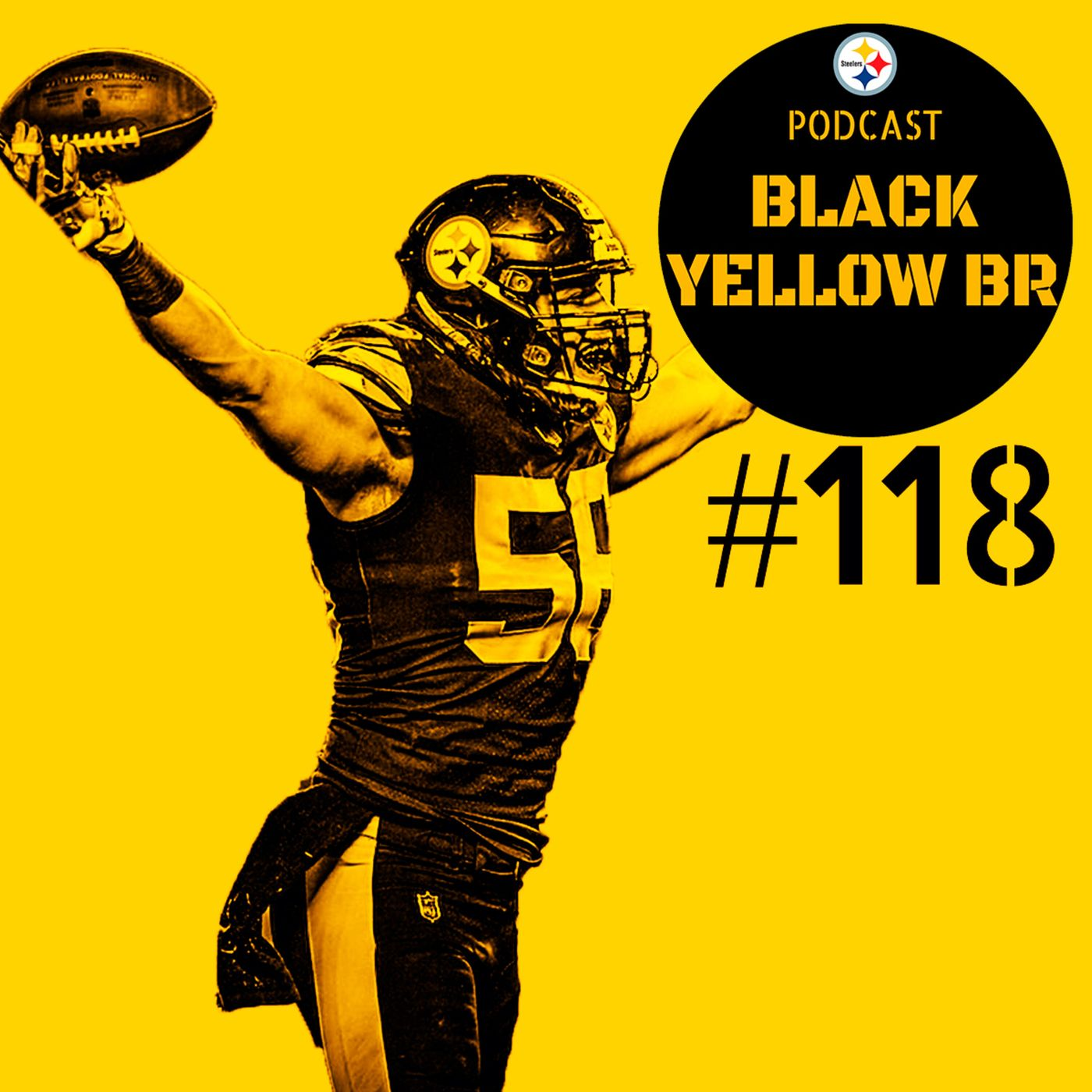 BlackYellowBR 118 – Training Camp e Calendário Steelers 2019 episode artwork