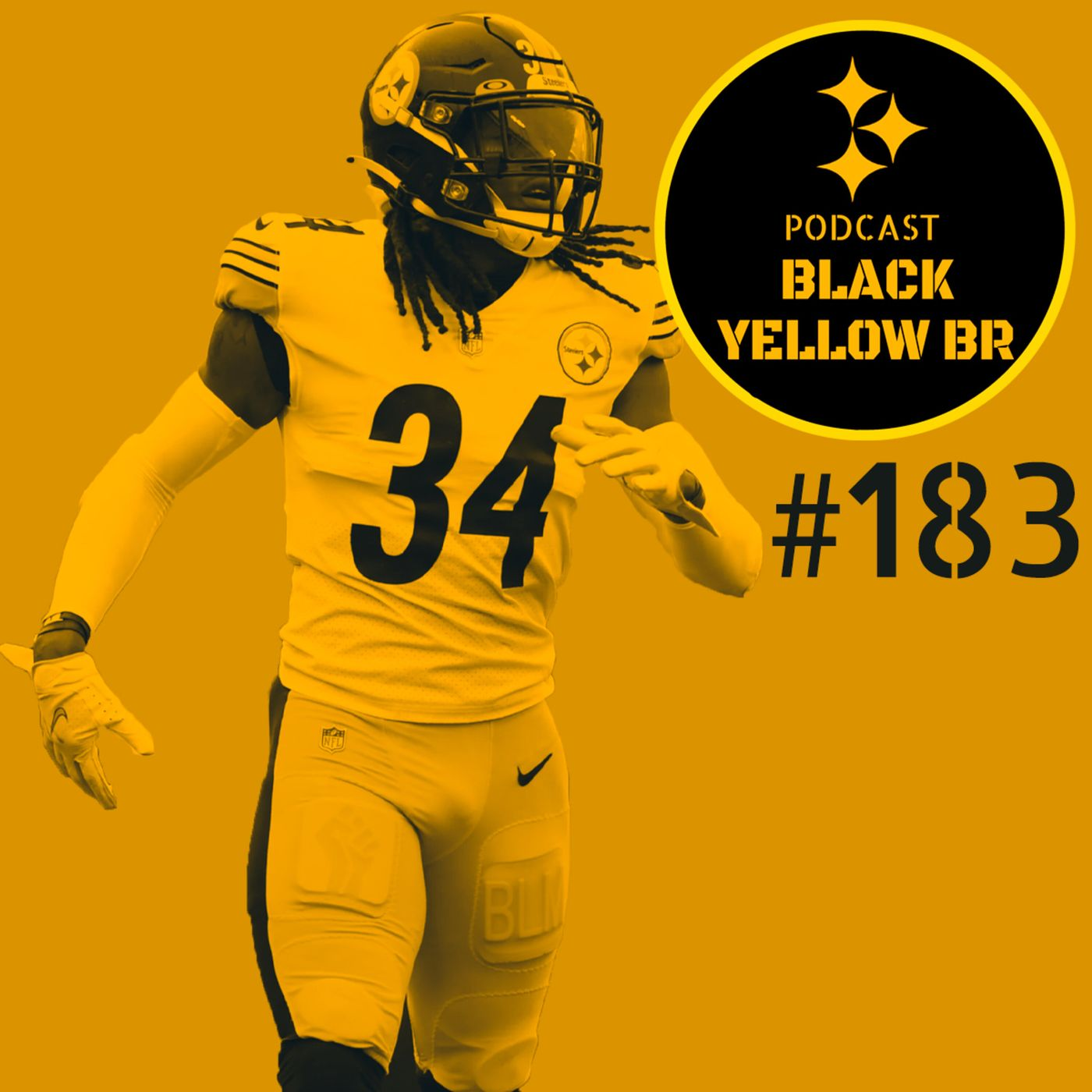 BlackYellowBR 183 – Steelers vs Jaguars Semana 11 2020 episode artwork