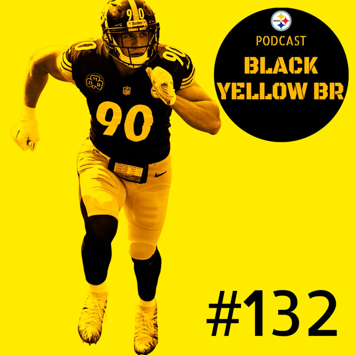 BlackYellowBR 132 – Rams at Steelers – Semana 10 2019 episode artwork