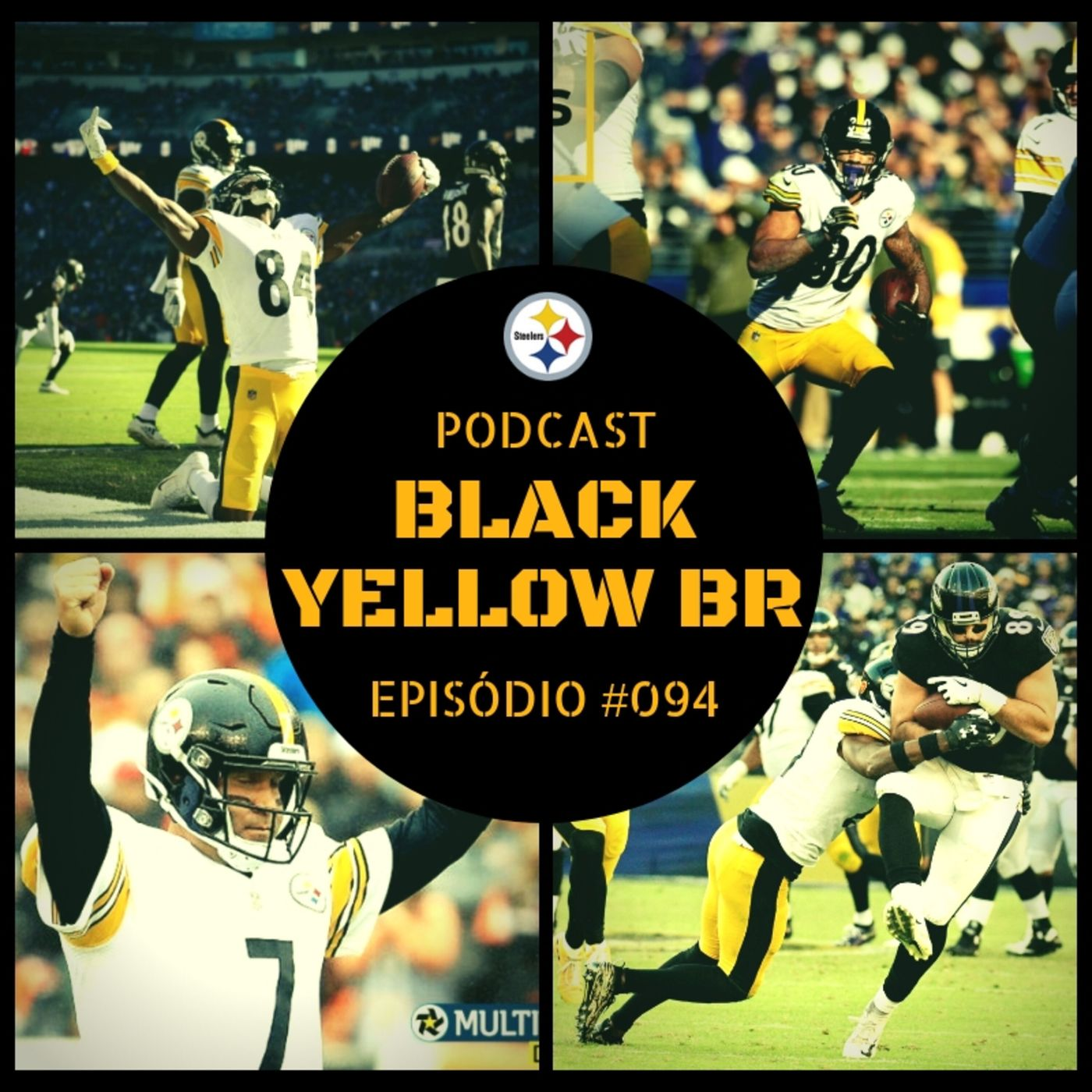 BlackYellowBR 094 – Steelers at Ravens – Semana 09 Temporada 2018 episode artwork