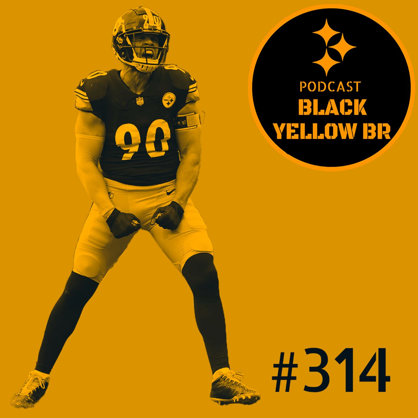 BlackYellowBR 314 - O Retorno do Rei - Primeiras Impressões Steelers vs Saints Semana 10 2022 episode artwork
