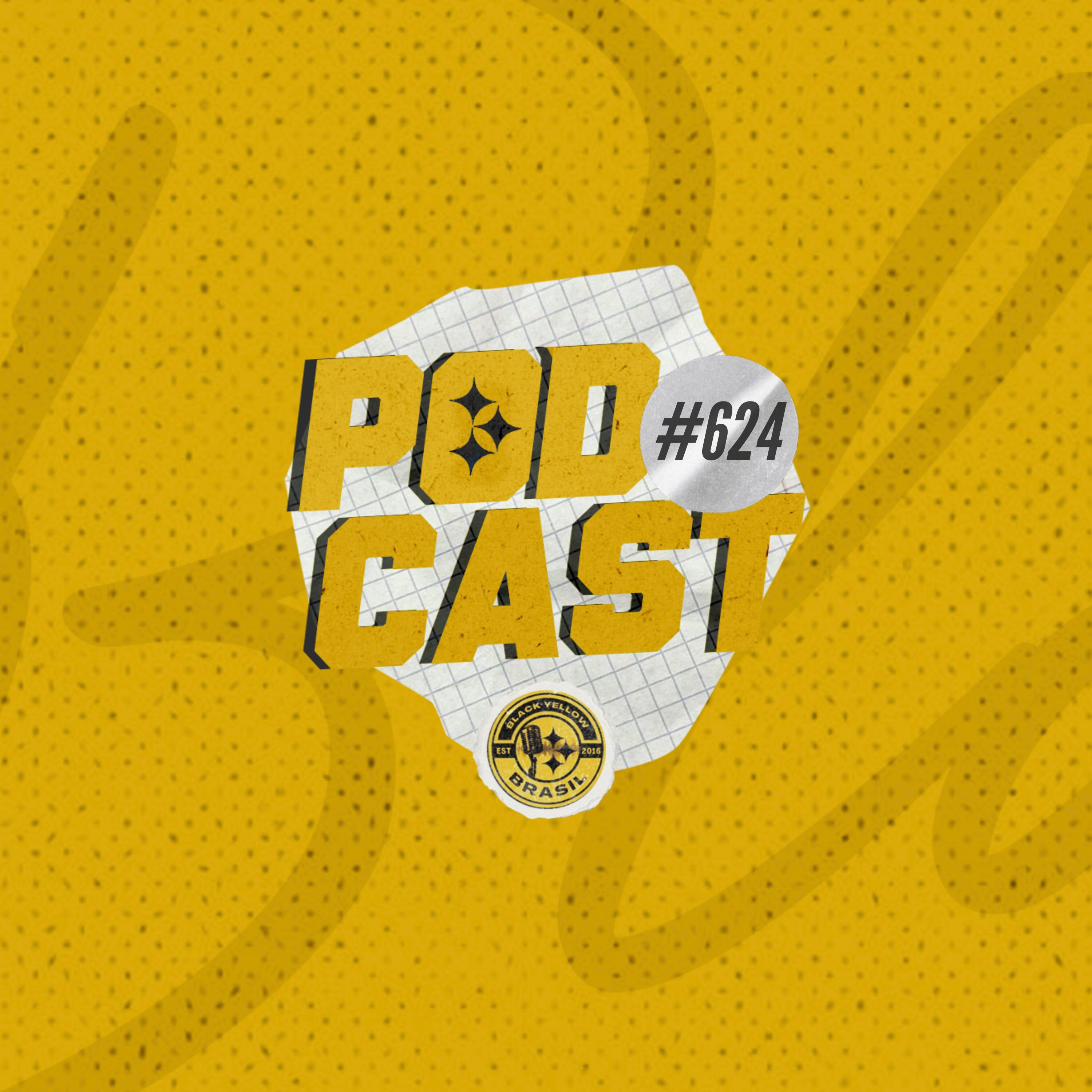 BlackYellowBR 624 - Previsão Elenco 53 Steelers 2026 episode artwork