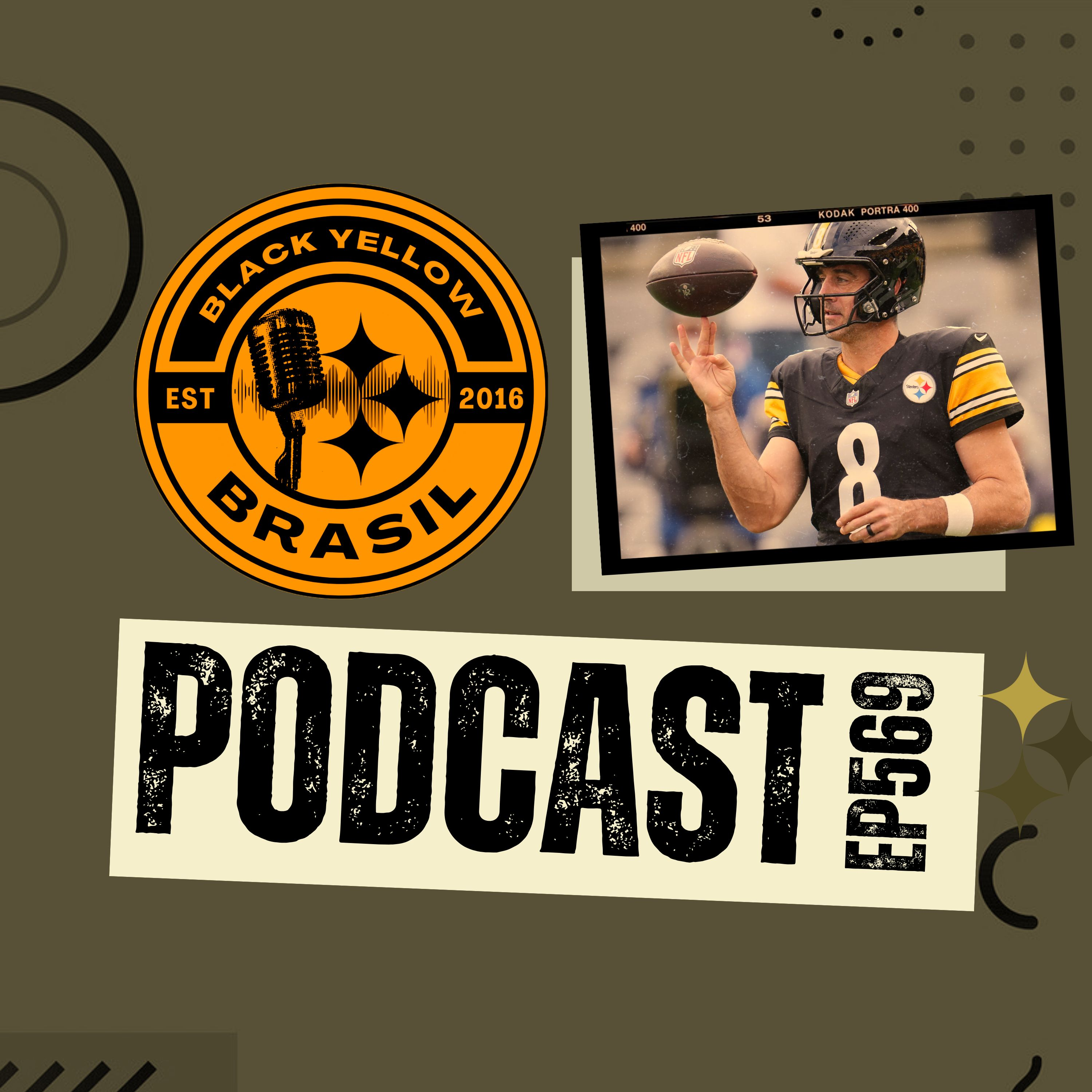 BlackYellowBR 569 - Pré-jogo Steelers vs Packers - SNF Semana 8 2025 episode artwork