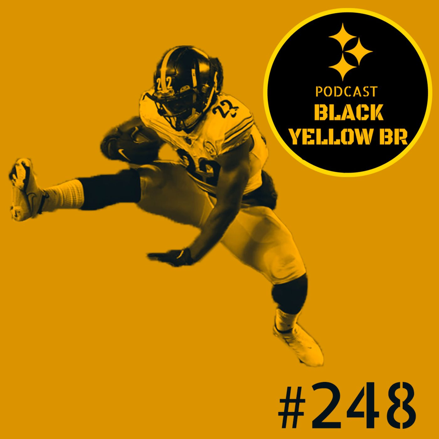 BlackYellowBR 248 - Steelers vs Chiefs Semana 16 2021 episode artwork