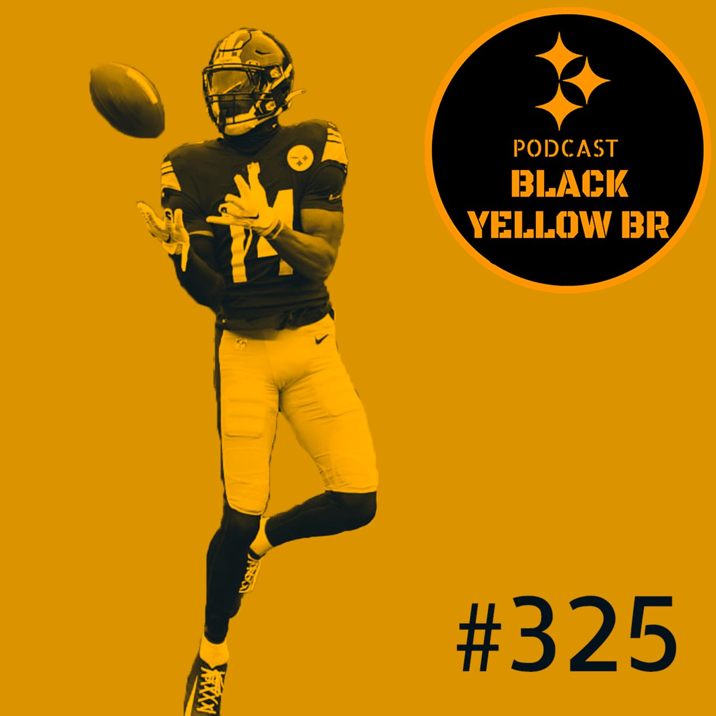 BlackYellowBR 325 - O desfile dos QBs reserva - Steelers vs Ravens Semana 14 2022 episode artwork