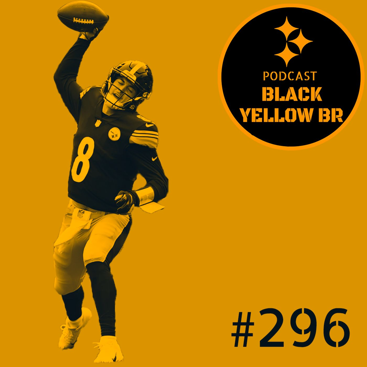 BlackYellowBR 296 - KENNY TIME! - Steelers vs Jets Semana 4 2022 episode artwork