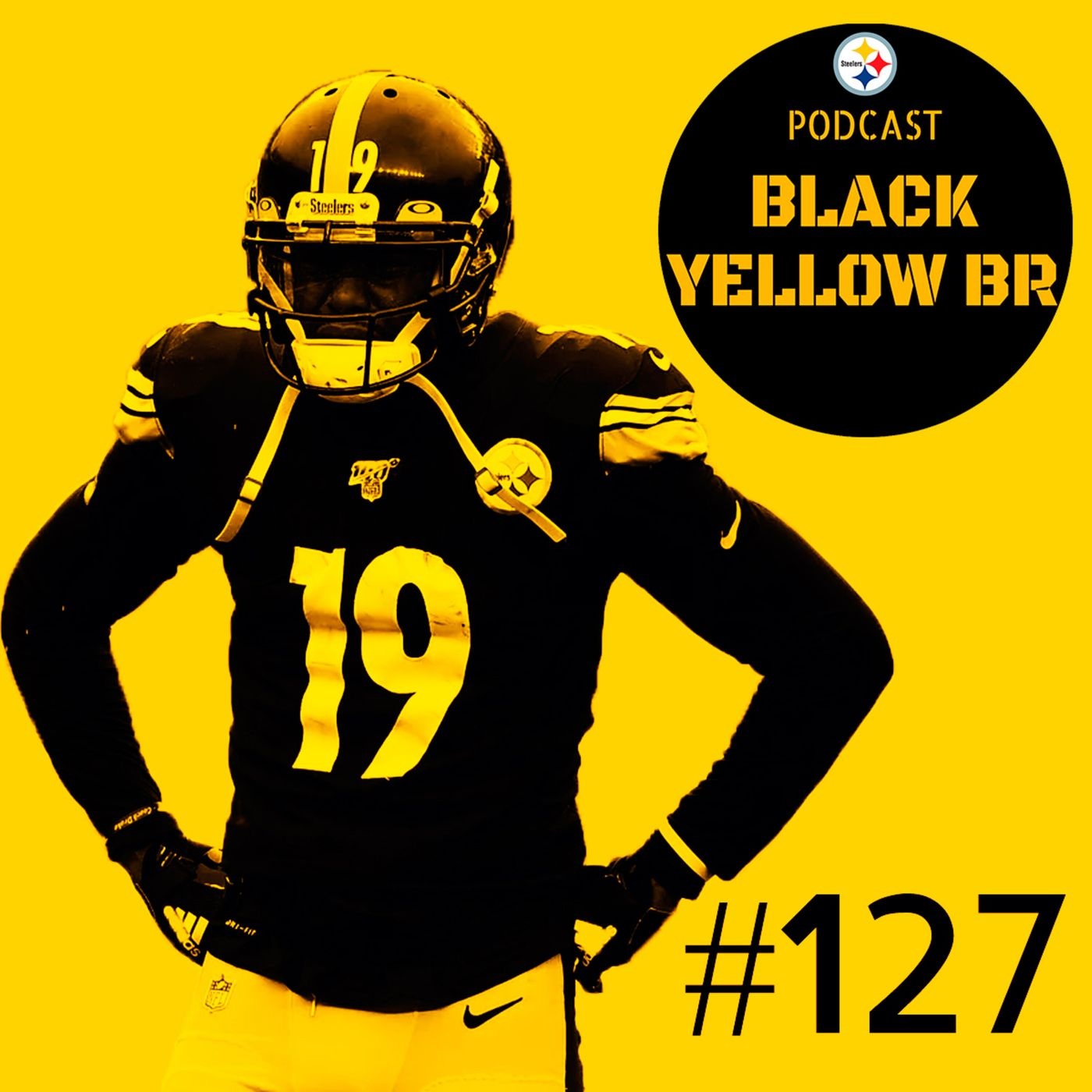 BlackYellowBR 127 – Ravens at Steelers – Temporada 2019 episode artwork