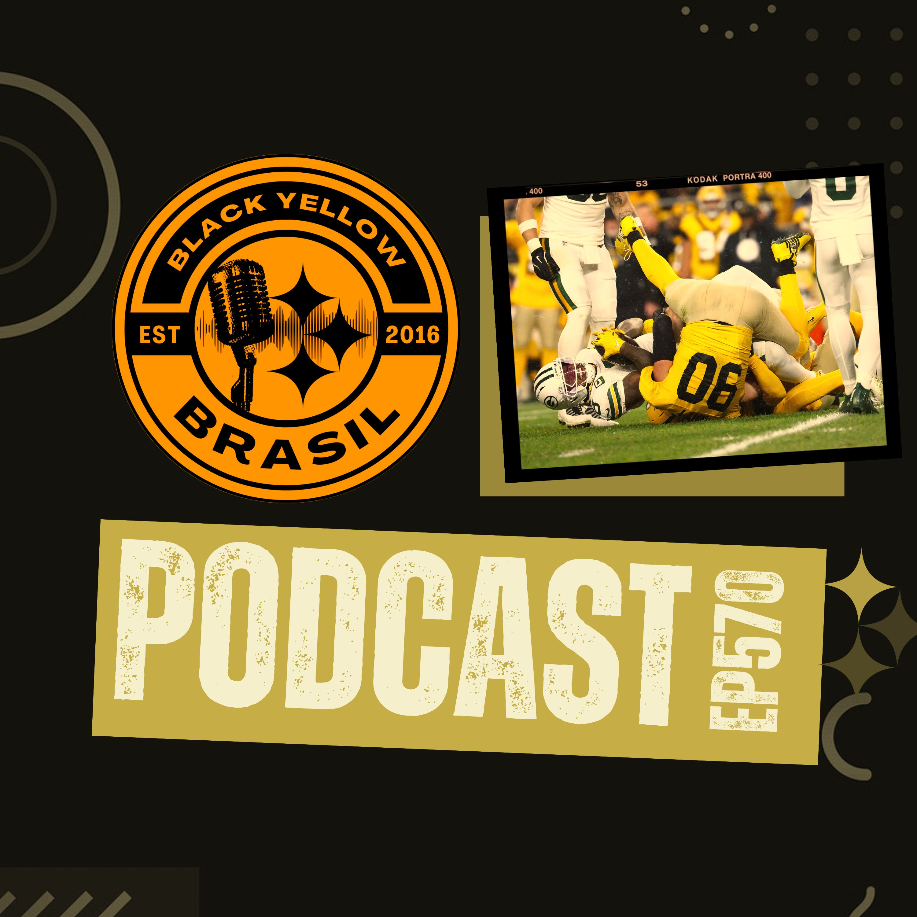 BlackYellowBR 570 - Steelers vs Packers - SNF Semana 8 2025 - Primeiras Impressões episode artwork