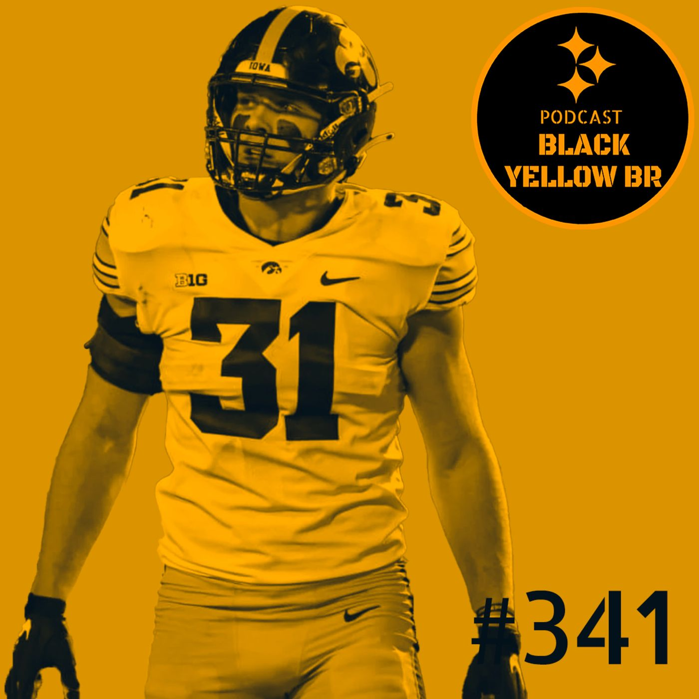 BlackYellowBR 341 - MAIS prospectos de defesa para o Steelers no draft 2023 episode artwork