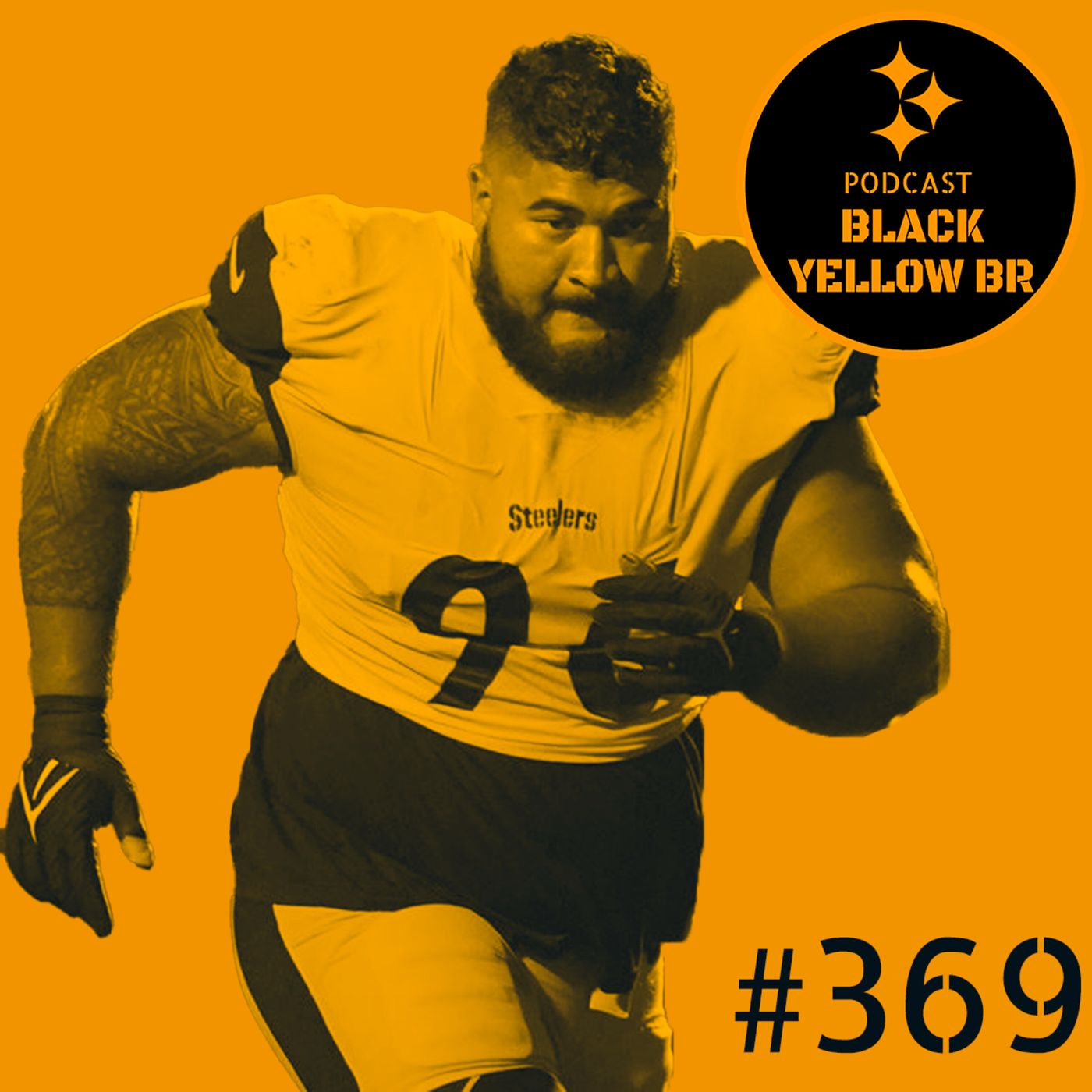 BlackYellowBR 369 - Previsões Elenco Inicial Steelers 2023 episode artwork