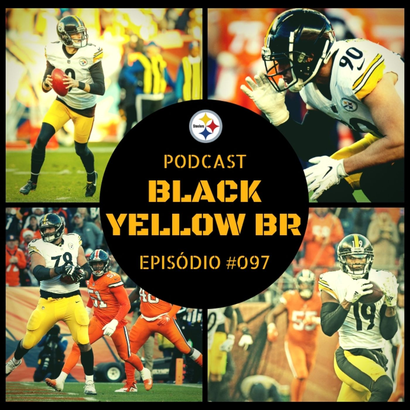 BlackYellowBR 097 – Pittsburgh Steelers at Denver Broncos – Semana 12 Temporada 2018 episode artwork