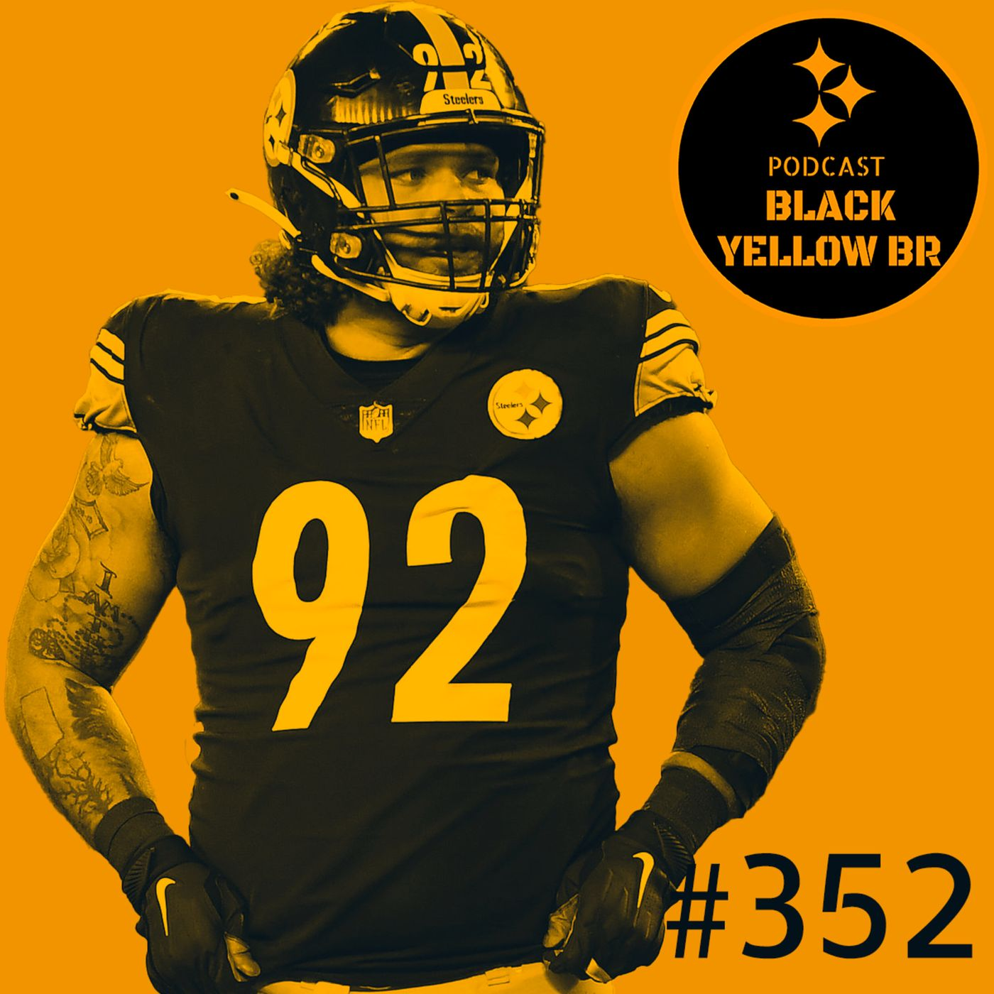BlackYellowBR 352 - Expectativas para os Jovens do Steelers episode artwork
