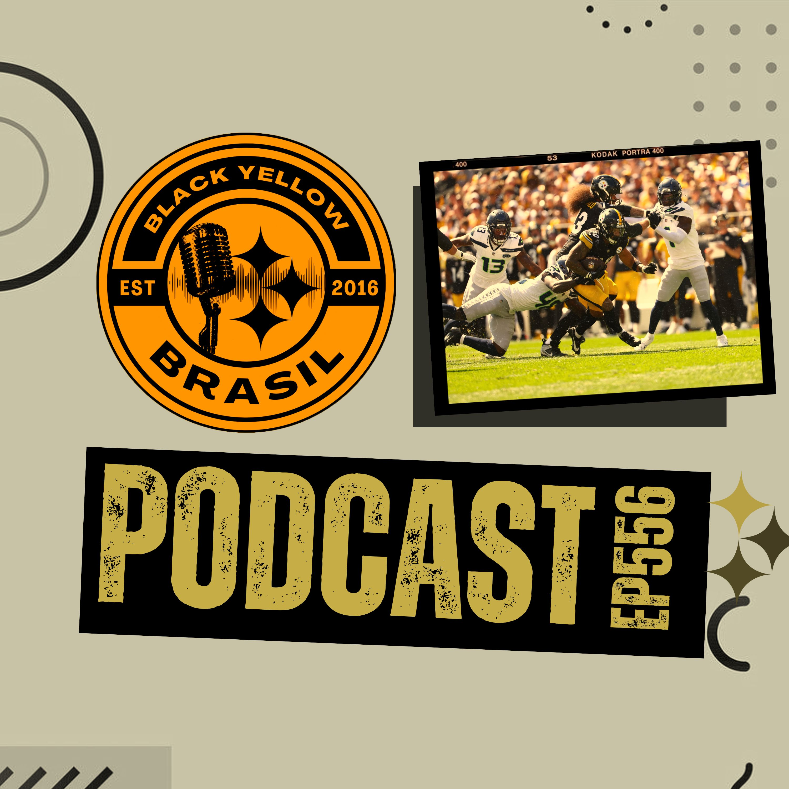 BlackYellowBR 556 - Steelers vs Seahawks - Semana 2 - Primeiras Impressões