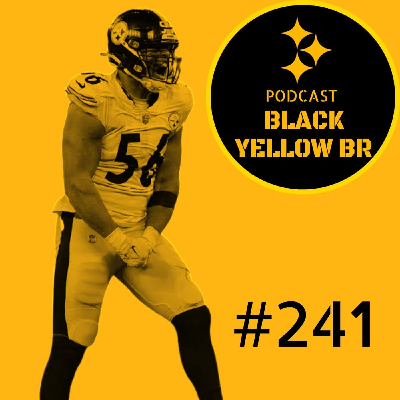BlackYellowBR 241 - Steelers at Chargers Semana 11 2021 episode artwork