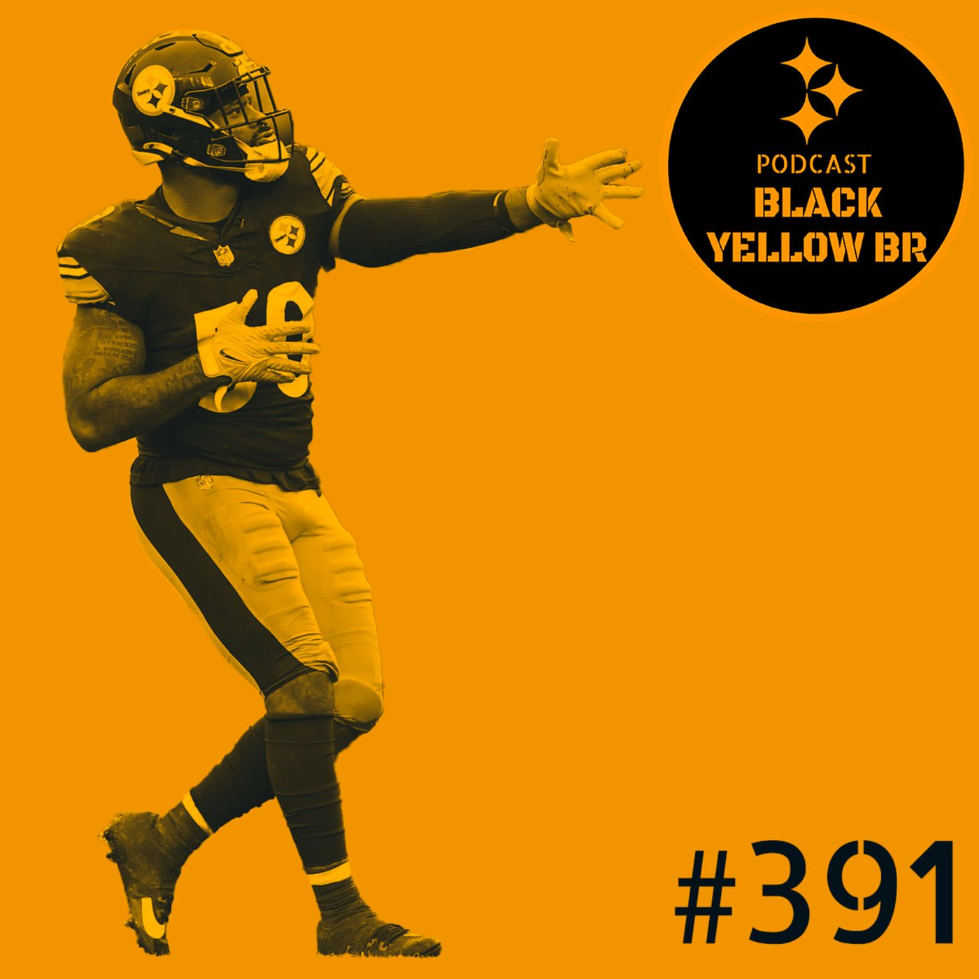 BlackYellowBR 391 - Novamente sem ataque #FireMattCanada - Steelers vs Jaguars - Primeiras Impressões episode artwork