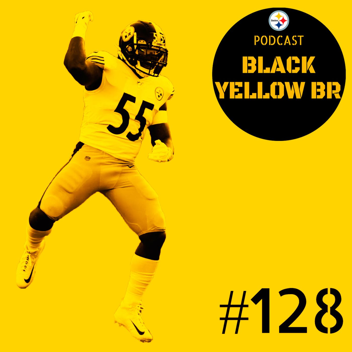 BlackYellowBR 128 – Steelers at Chargers – Temporada 2019 episode artwork