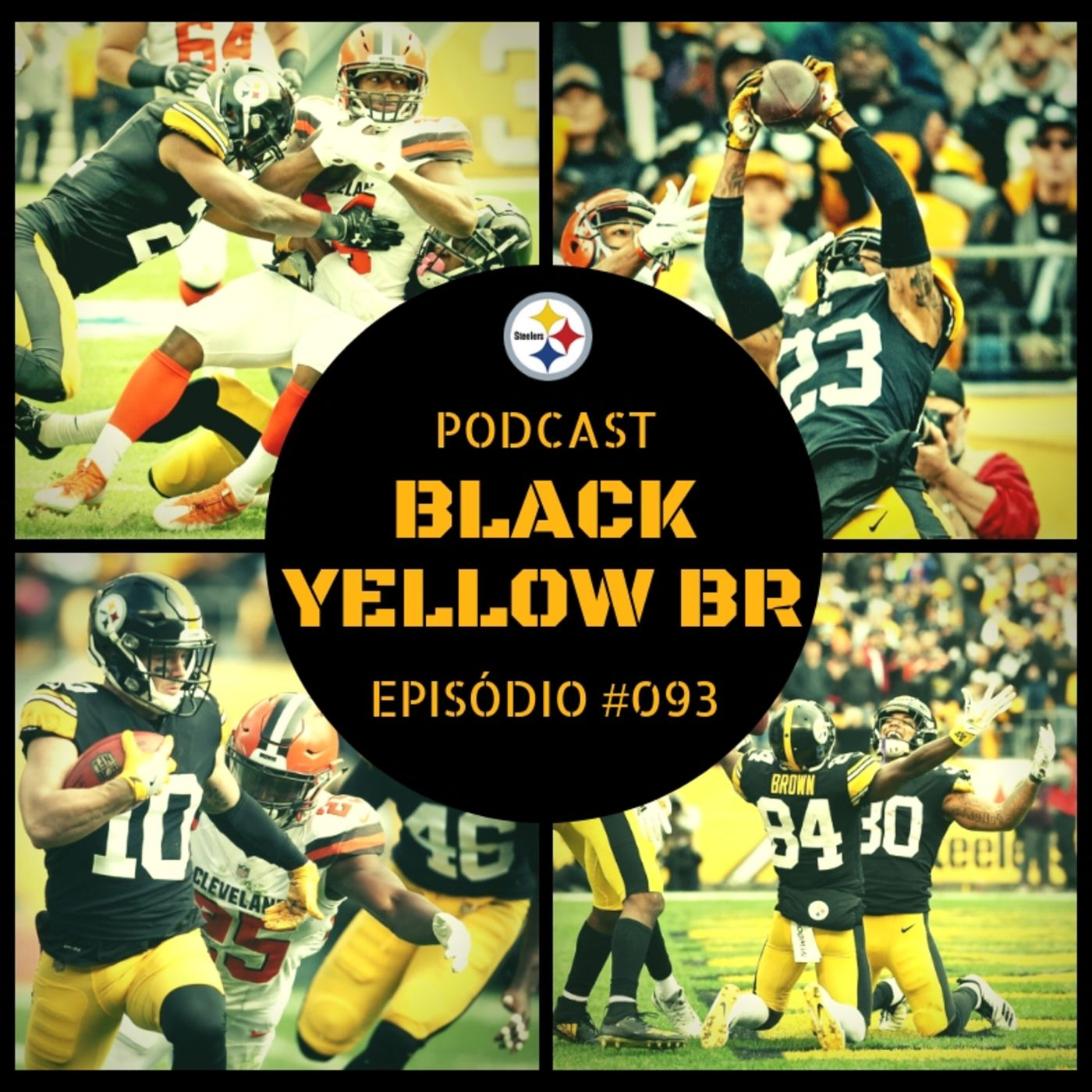 BlackYellowBR 093 – Browns at Steelers – Semana 08 Temporada 2018 episode artwork