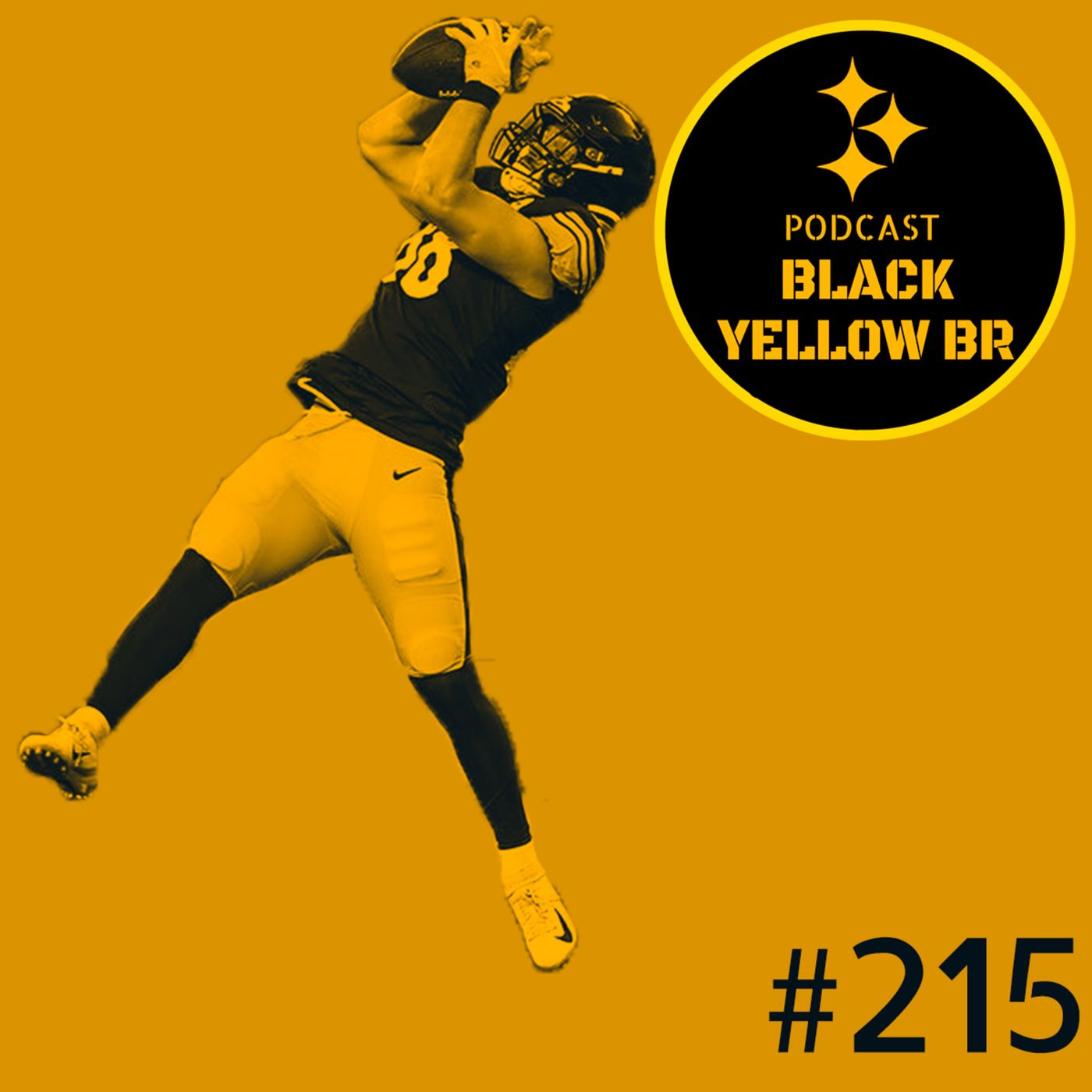 BlackYellowBR 215 – Steelers vs Lions – Pré-Temporada Semana 2 episode artwork