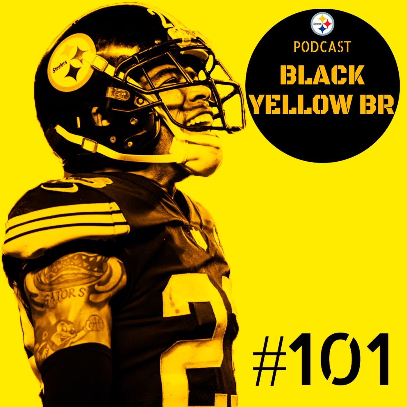 BlackYellowBR 101 – Patriots at Steelers – Semana 15 2018 episode artwork