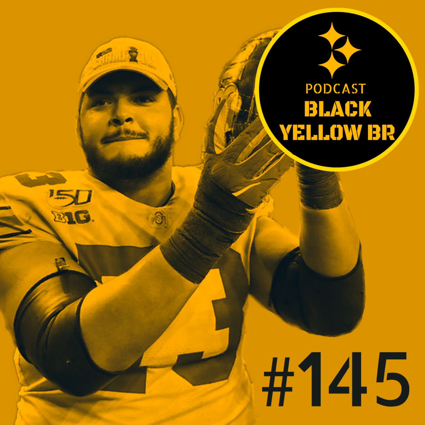 BlackYellowBR 145 – Prospectos Ataque Draft Steelers 2020 episode artwork