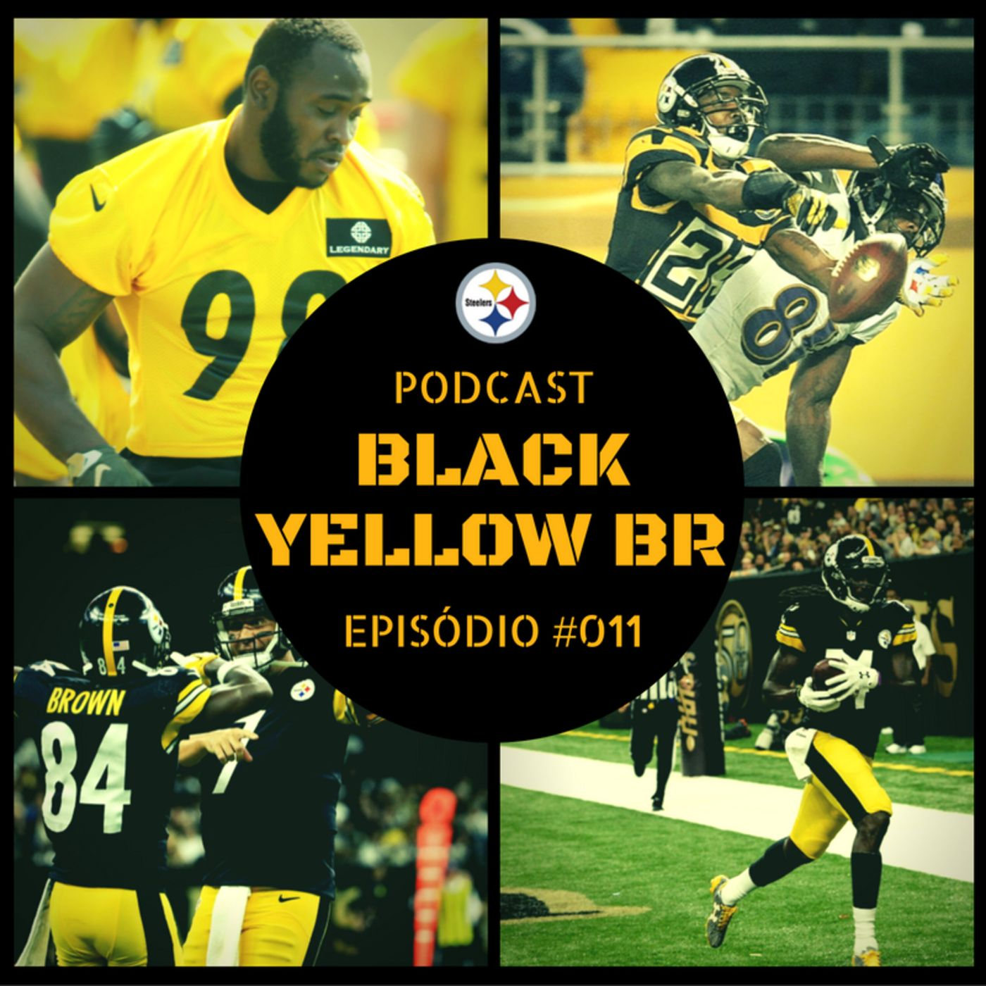 BlackYellowBR 011 – Semana 3 Pré-temporada Steelers episode artwork