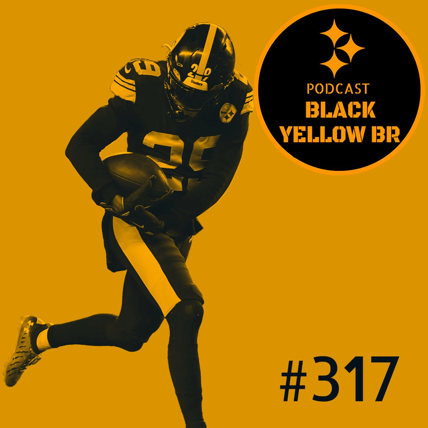 BlackYellowBR 317 - Steelers vs Bengals Semana 11 2022 episode artwork
