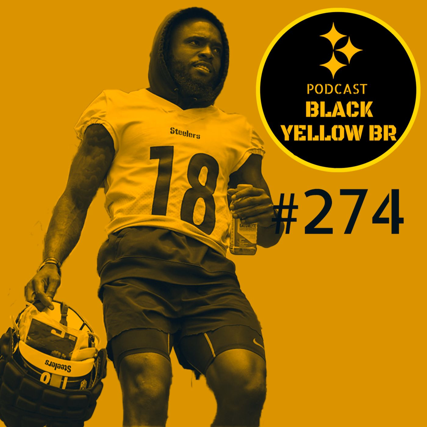BlackYellowBR 274 - Jogadores em alta/em baixa no Steelers episode artwork