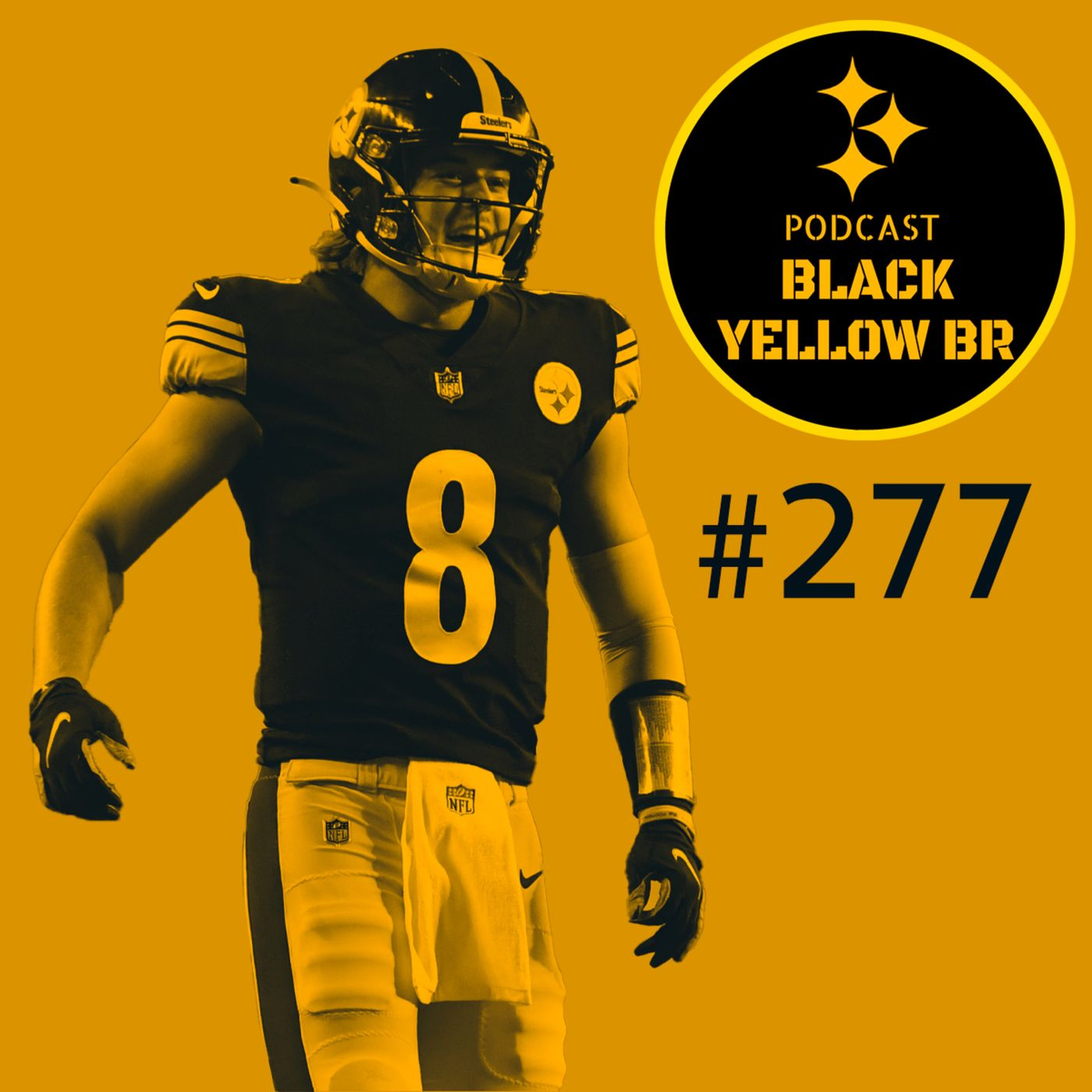 BlackYellowBR 277 - Steelers vs Seahawks - Pré-Temporada Semana 1 2022 episode artwork