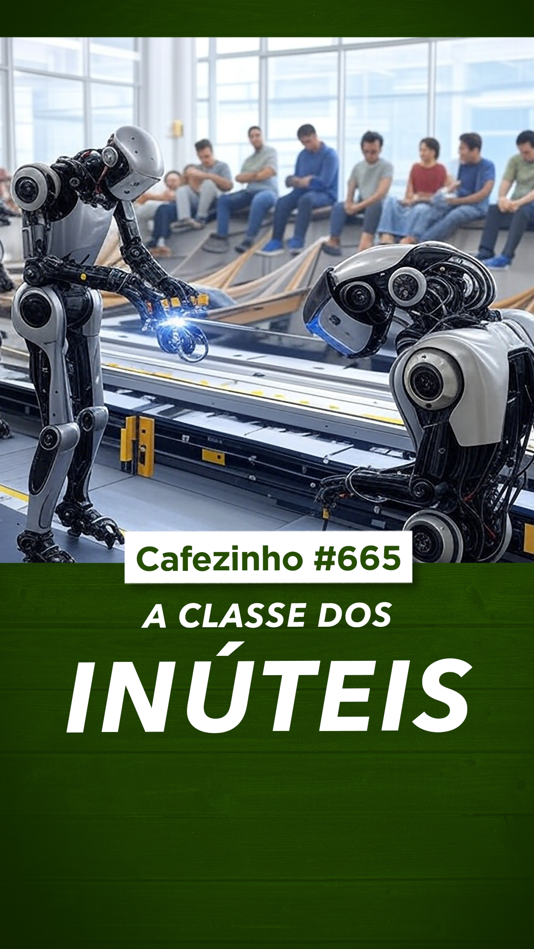 Cafezinho 665 | O Fim do Trabalho e a Classe dos Inúteis