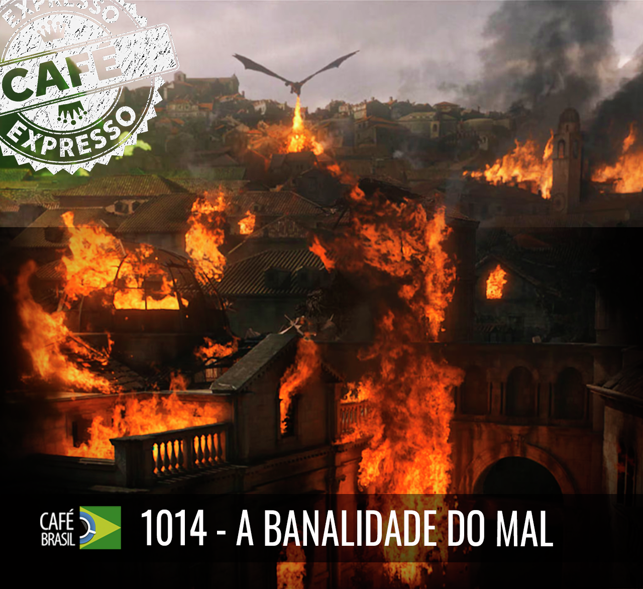 Café Brasil Expresso 1014 - A banalidade do mal-Mude, palavras, mude a percepção.