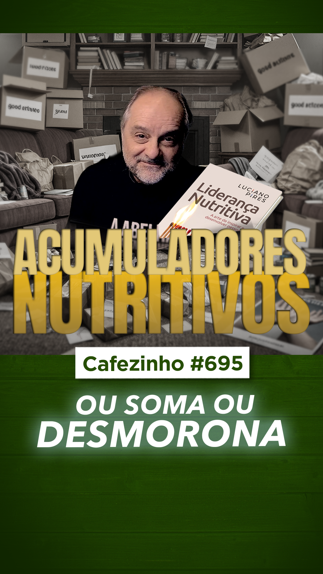 Cafezinho 695 - A lógica da acumulação- Ou soma ou desmorona