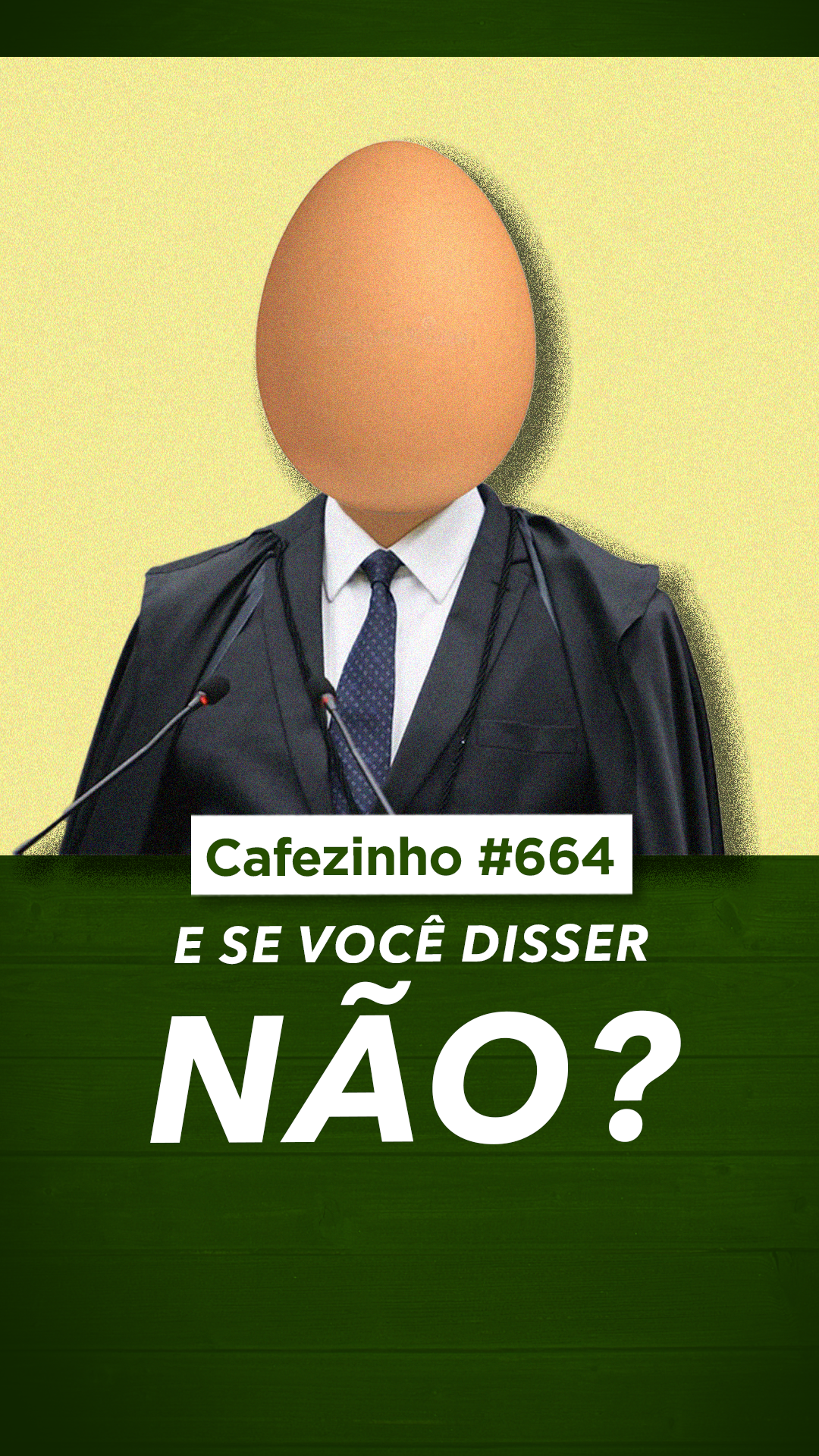 Cafezinho 664 | E Se Você Disser Não? A Coragem de Enfrentar a Falsa Unanimidade