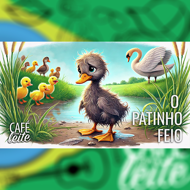 🦢 Café Com Leite | O Patinho Feio | Uma História Sobre Autoestima e Aceitação