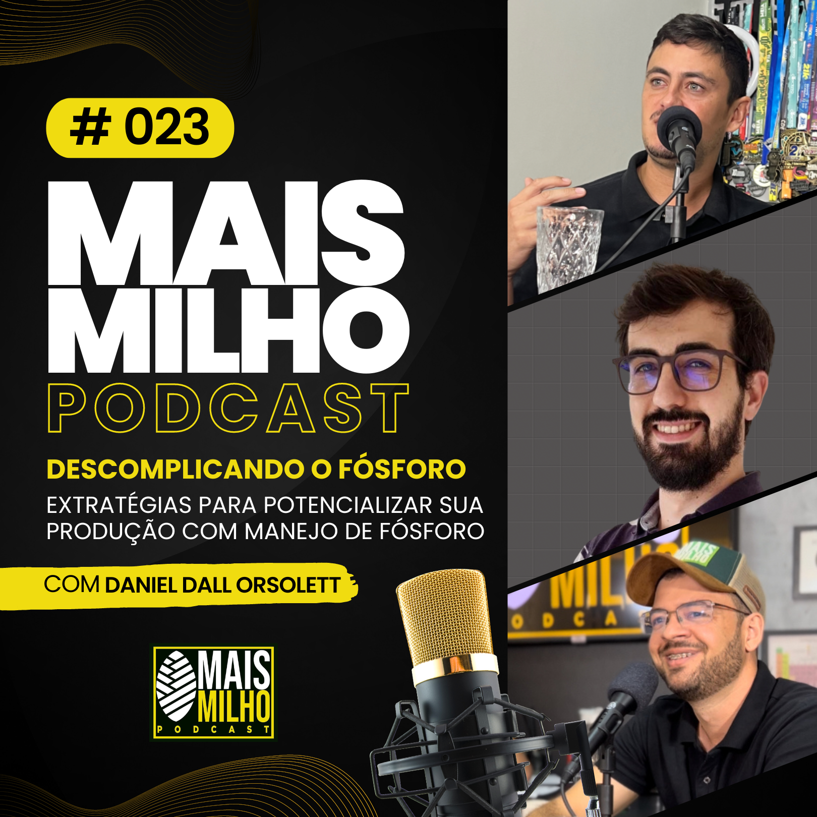 # 023 - DESCOMPLICANDO FÓSFORO - COM DANIEL DALL'ORSOLETTA