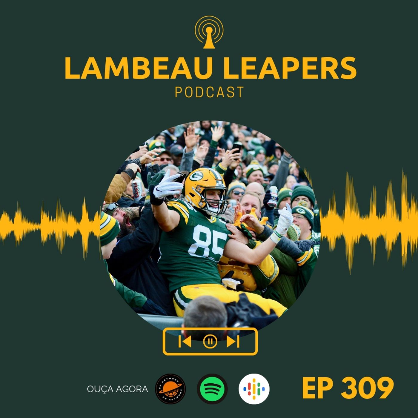 Lambeau Leapers 309 - Packers vence os Bears e está nos playoffs episode artwork