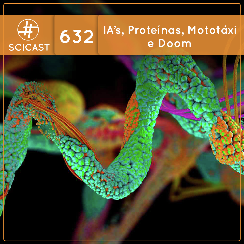 Modelos de linguagem criando proteínas, apps de mototáxi e eu posso rodar Doom em um PDF? (SciCast #632)