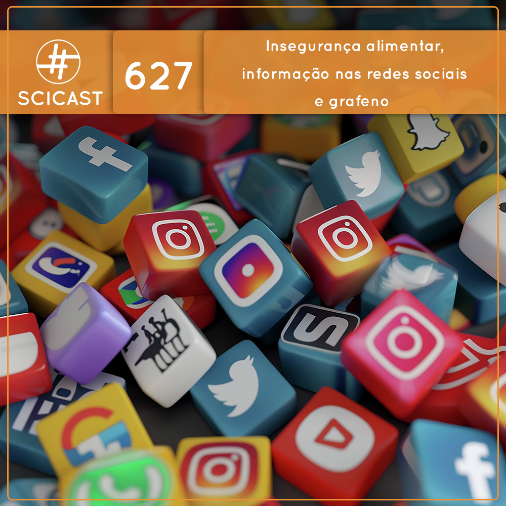 Insegurança alimentar, informação nas redes sociais e já posso comprar grafeno no mercado? (SciCast #627)
