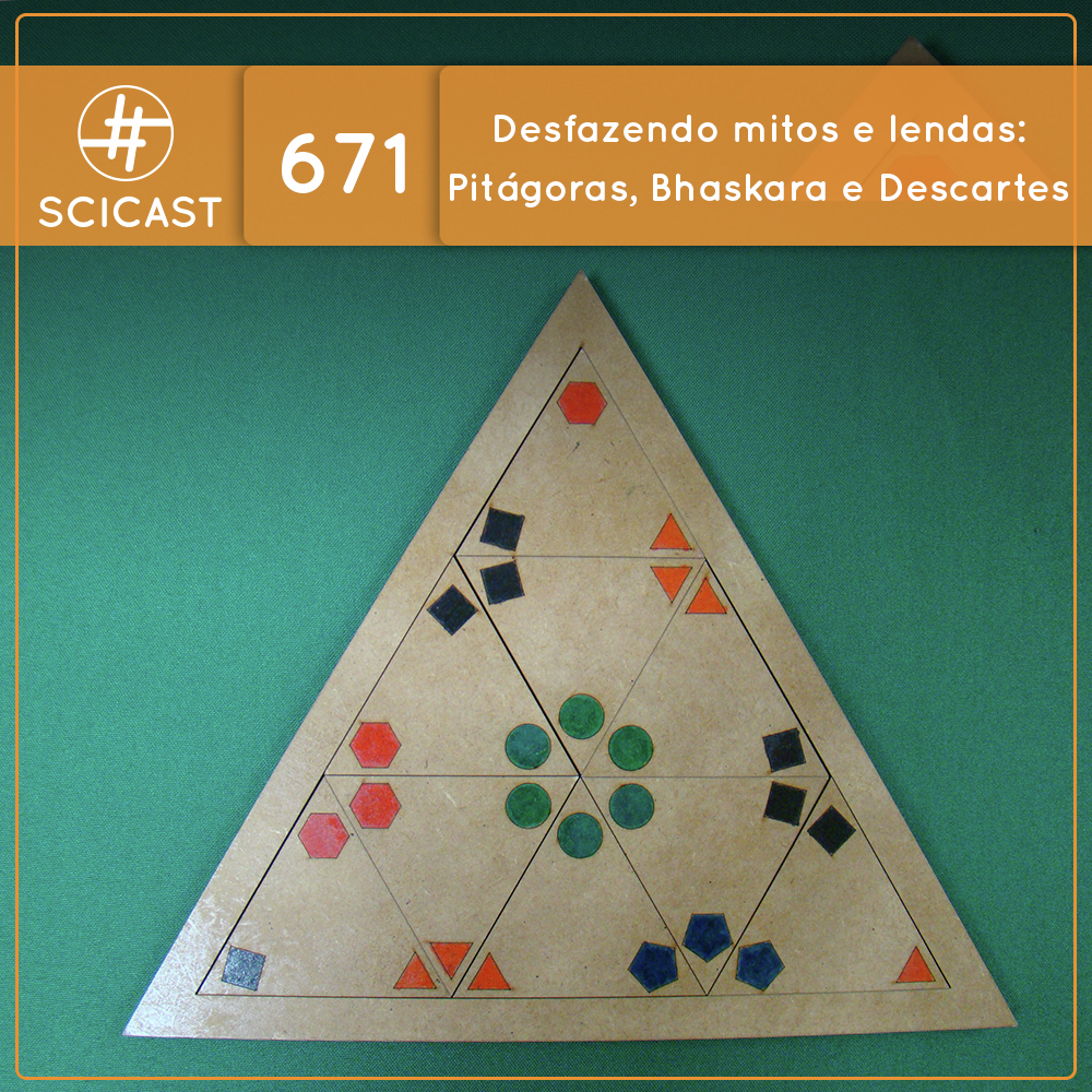 Desfazendo mitos e lendas: Pitágoras, Bhaskara e Descartes (SciCast #671)