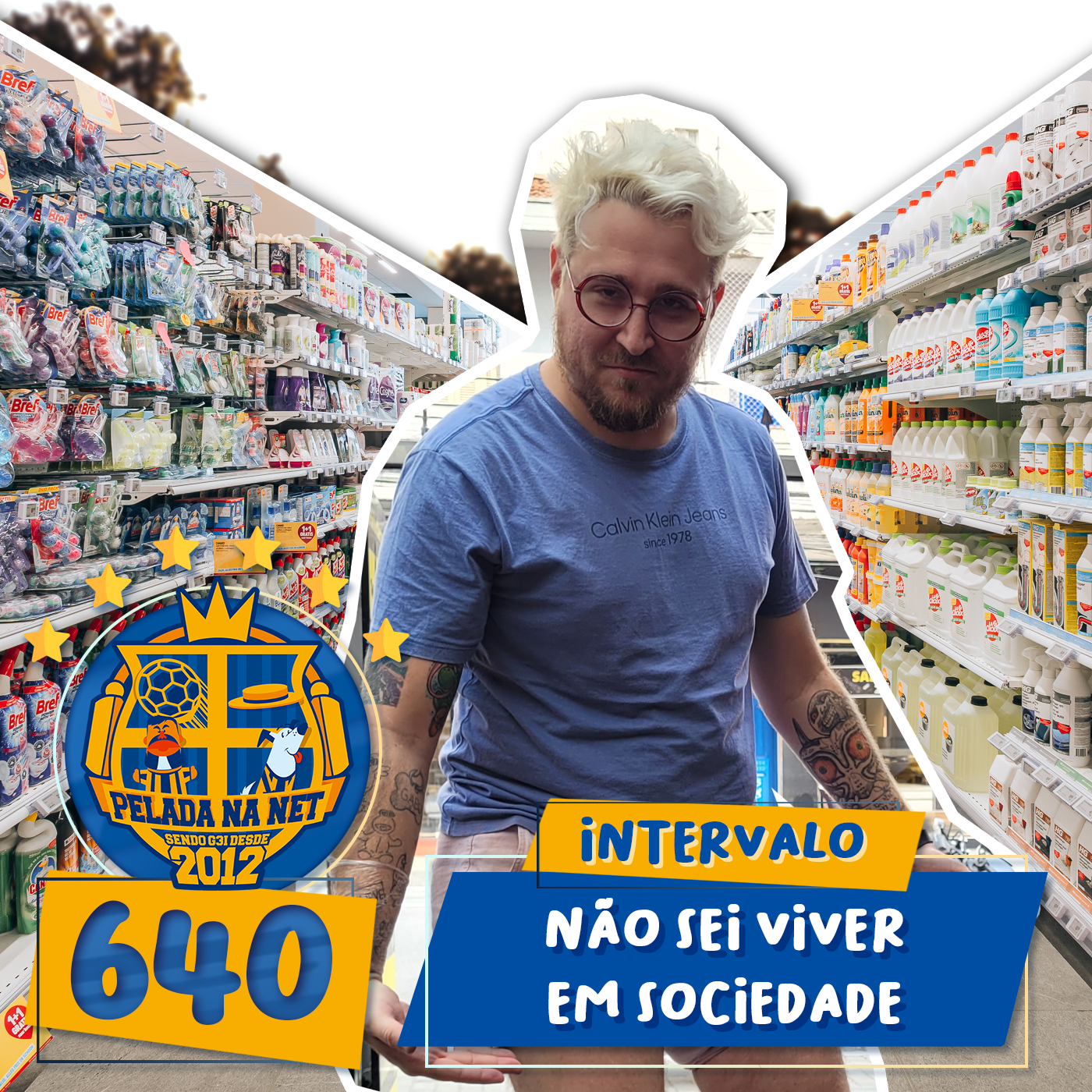 Pelada na Net #640 – Intervalo: Não Sei Viver Em Sociedade