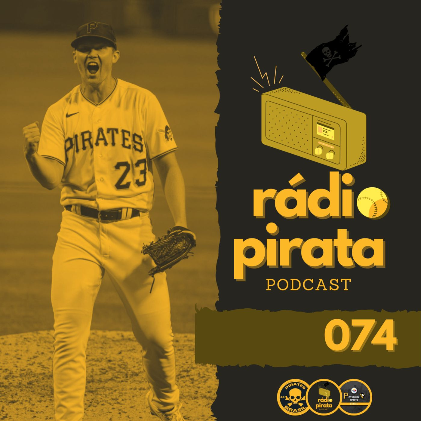 Rádio Pirata 074 - Lista de tarefas pros Pirates na offseason episode artwork