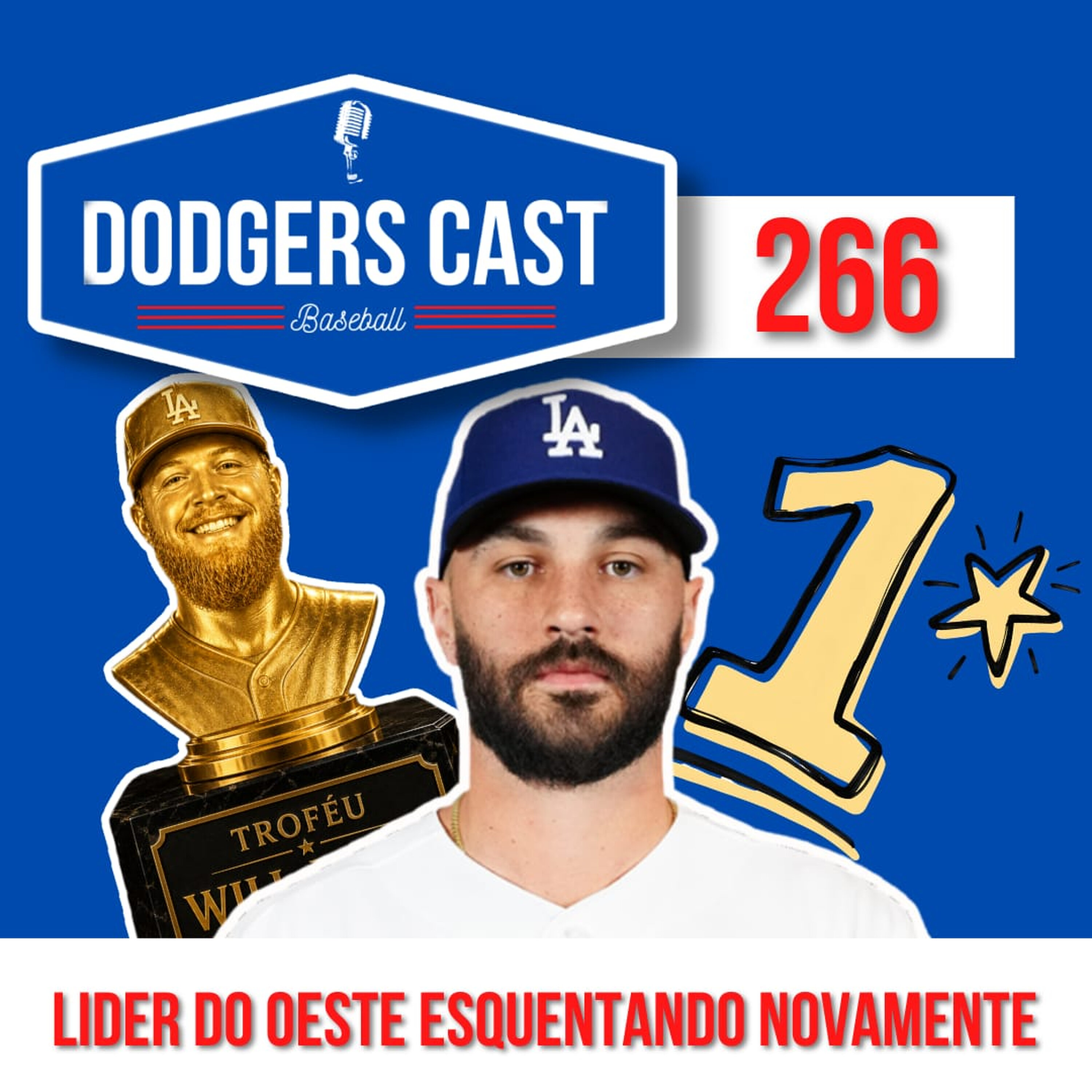 DODGERS CAST – EP 266 – LÍDER DO OESTE E ESQUENTANDO NOVAMENTE (TANNER SCOTT VENCE O PRÊMIO DE MAIO) episode artwork