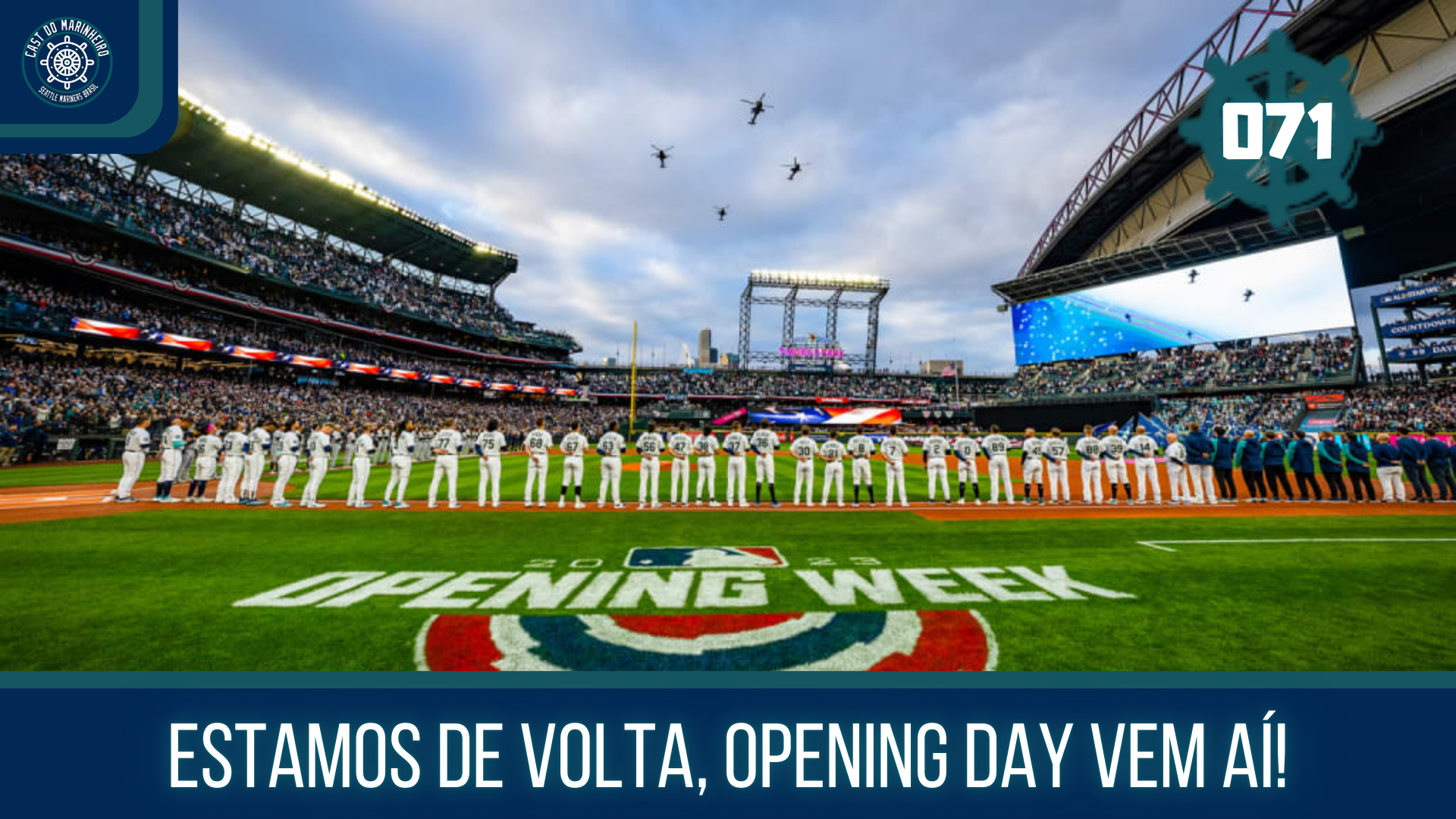 Cast do Marinheiro 071: Opening Day! 