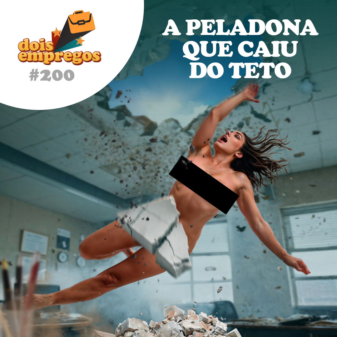 #200 - A PELADONA QUE CAIU DO TETO
