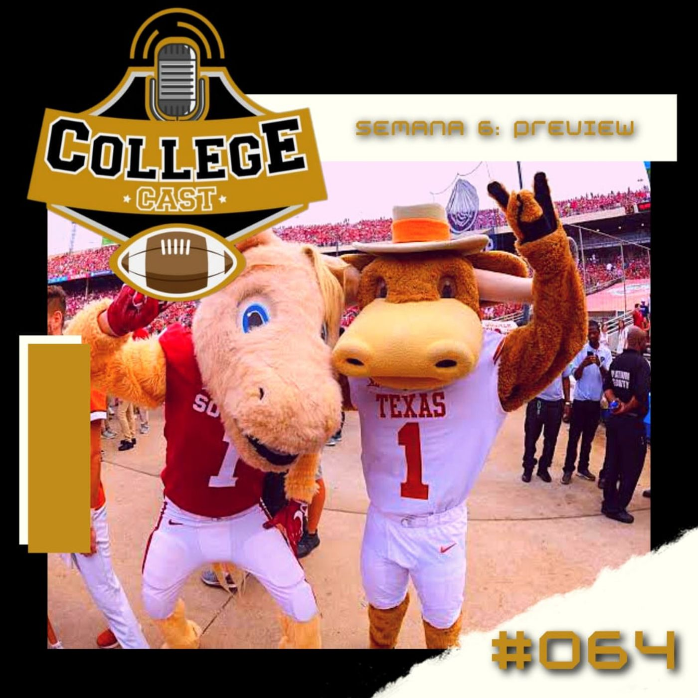 Ep 64: Um Big Weekend na Big 12! (Review W5 + Preview W6) episode artwork
