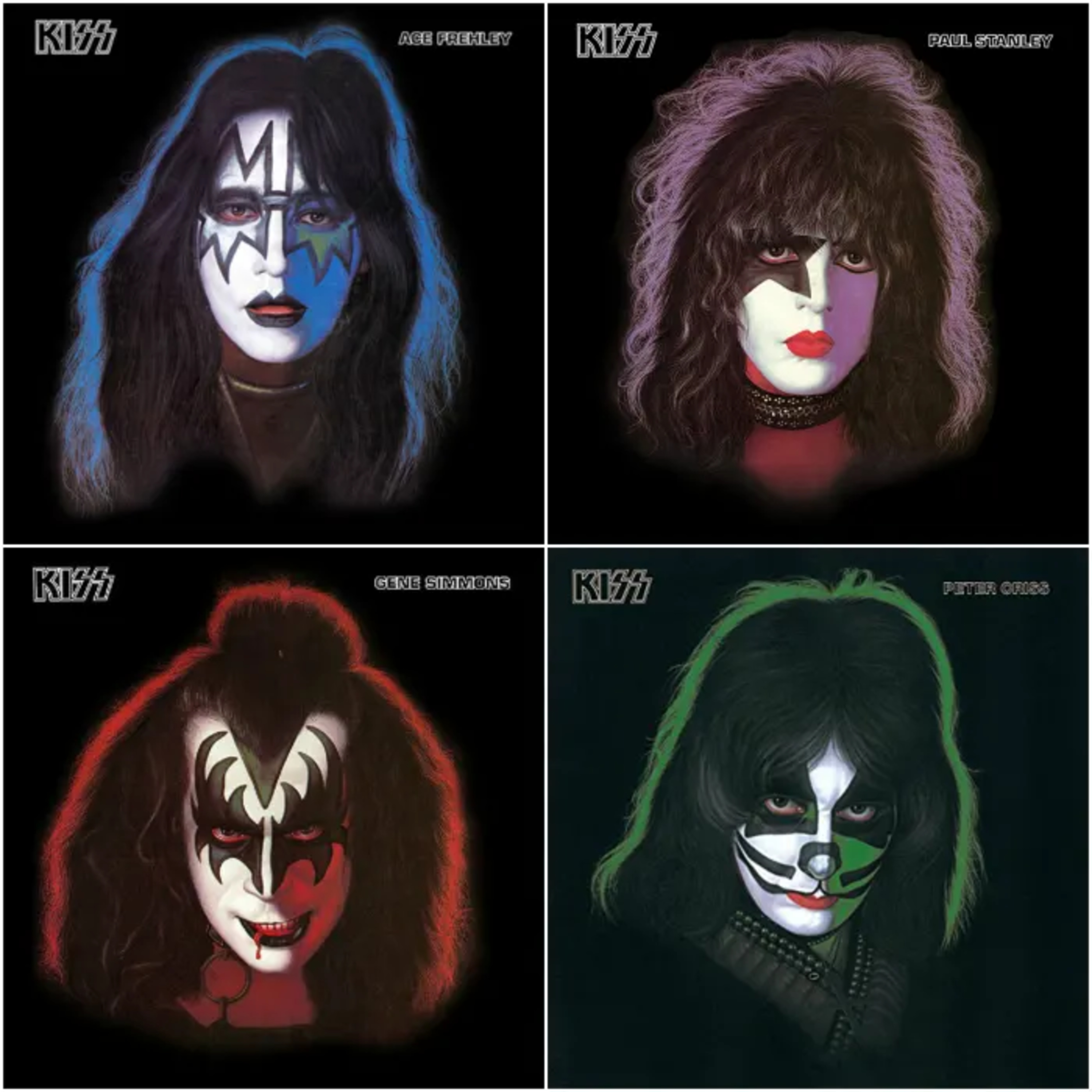 Drops Prisioneiros #11 - Os quatro álbuns solo dos integrantes do Kiss