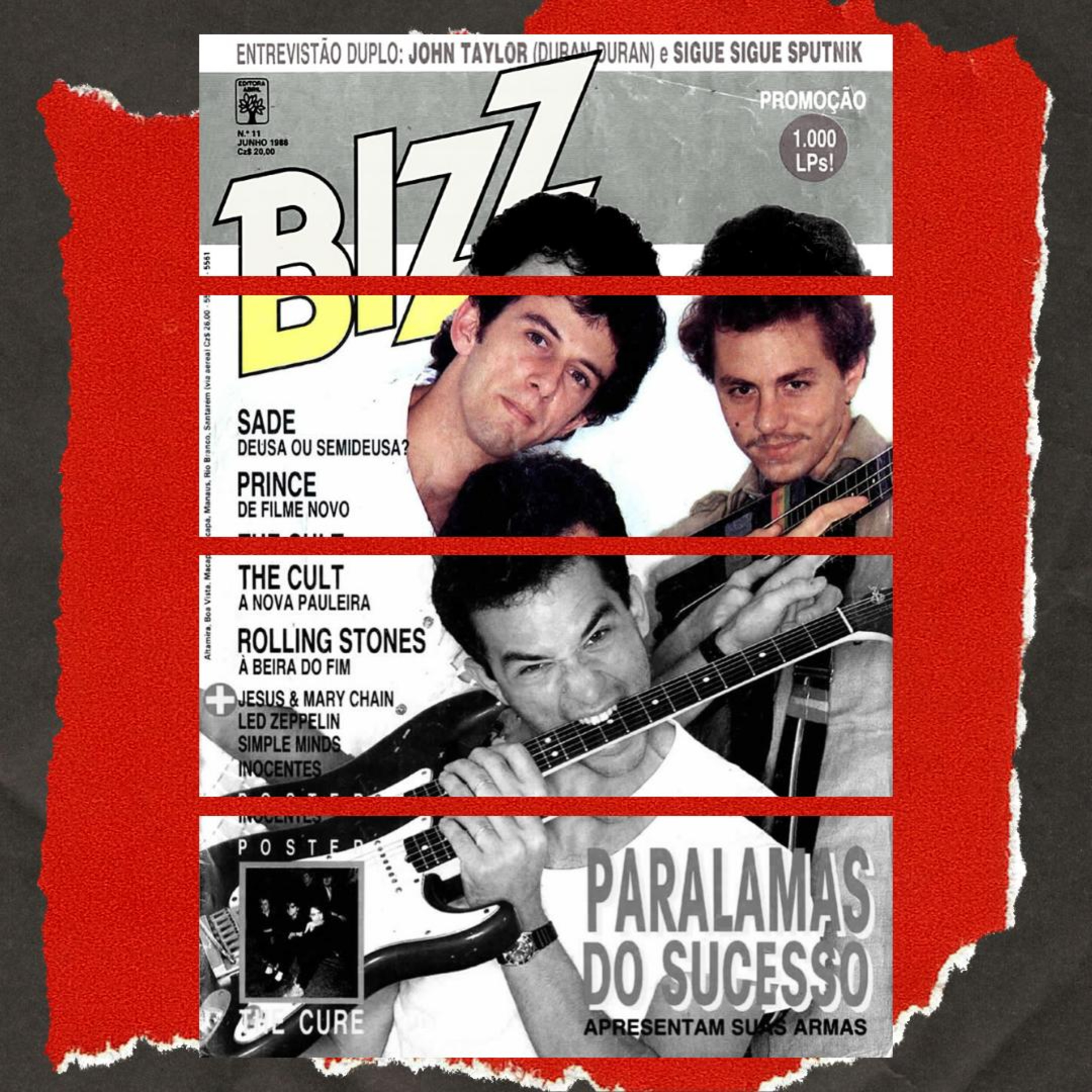 Episódio 19 - Arquivo Bizz - Paralamas, Led Zeppelin, Smiths e muito mais!