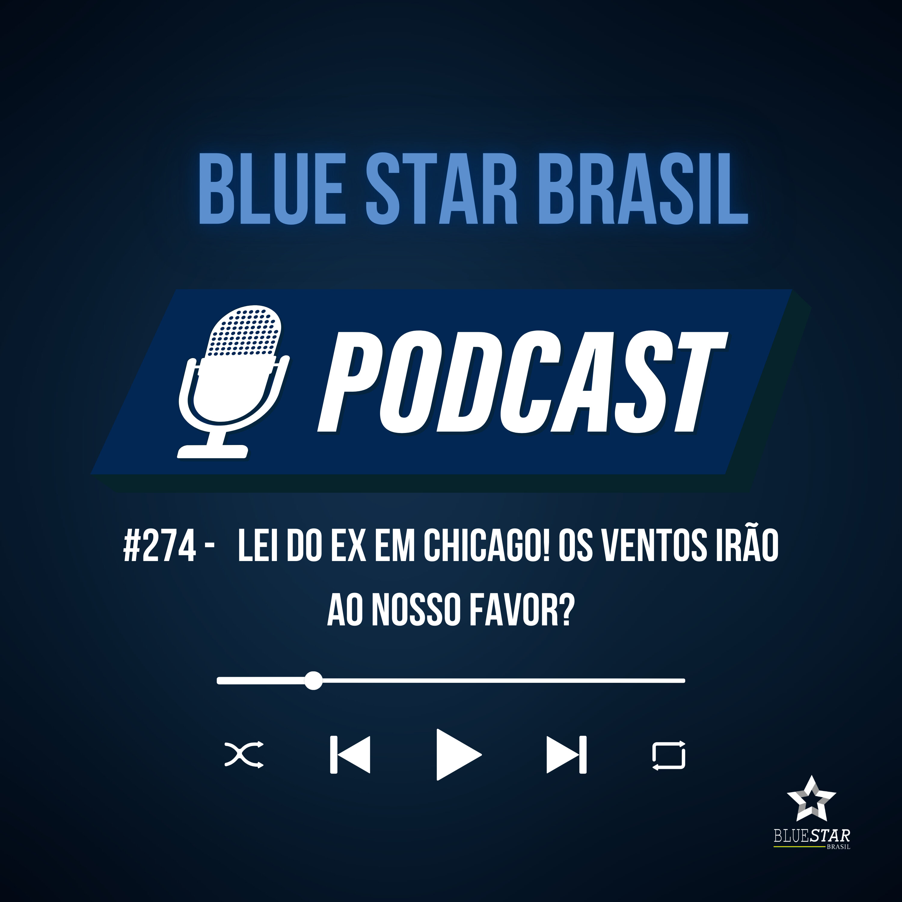 🎙️Podcast #274 - Lei do Ex em Chicago! Os ventos irão ao nosso favor? episode artwork