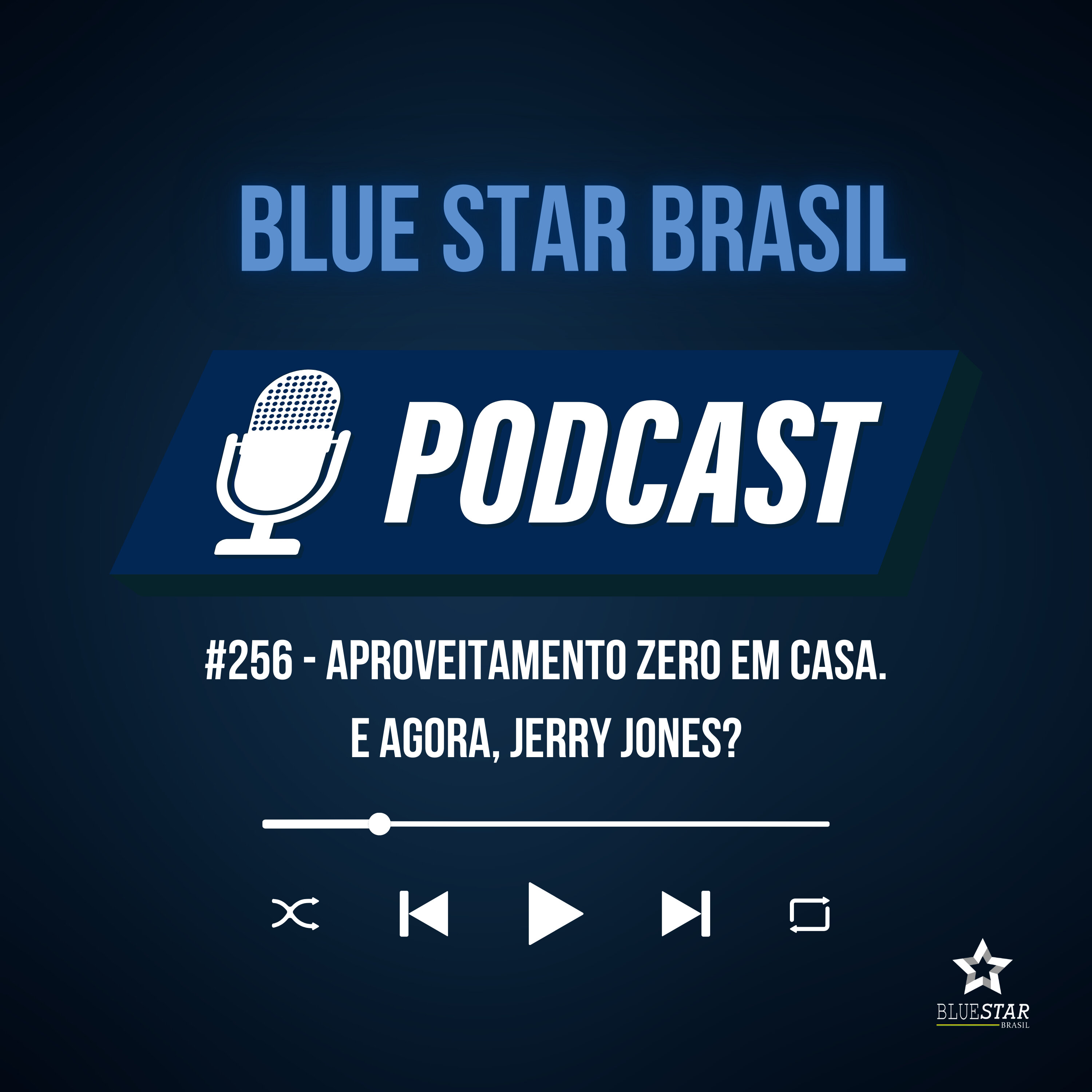 🎙️ Podcast #256 - Aproveitamento zero em casa. E agora, Jerry Jones? episode artwork