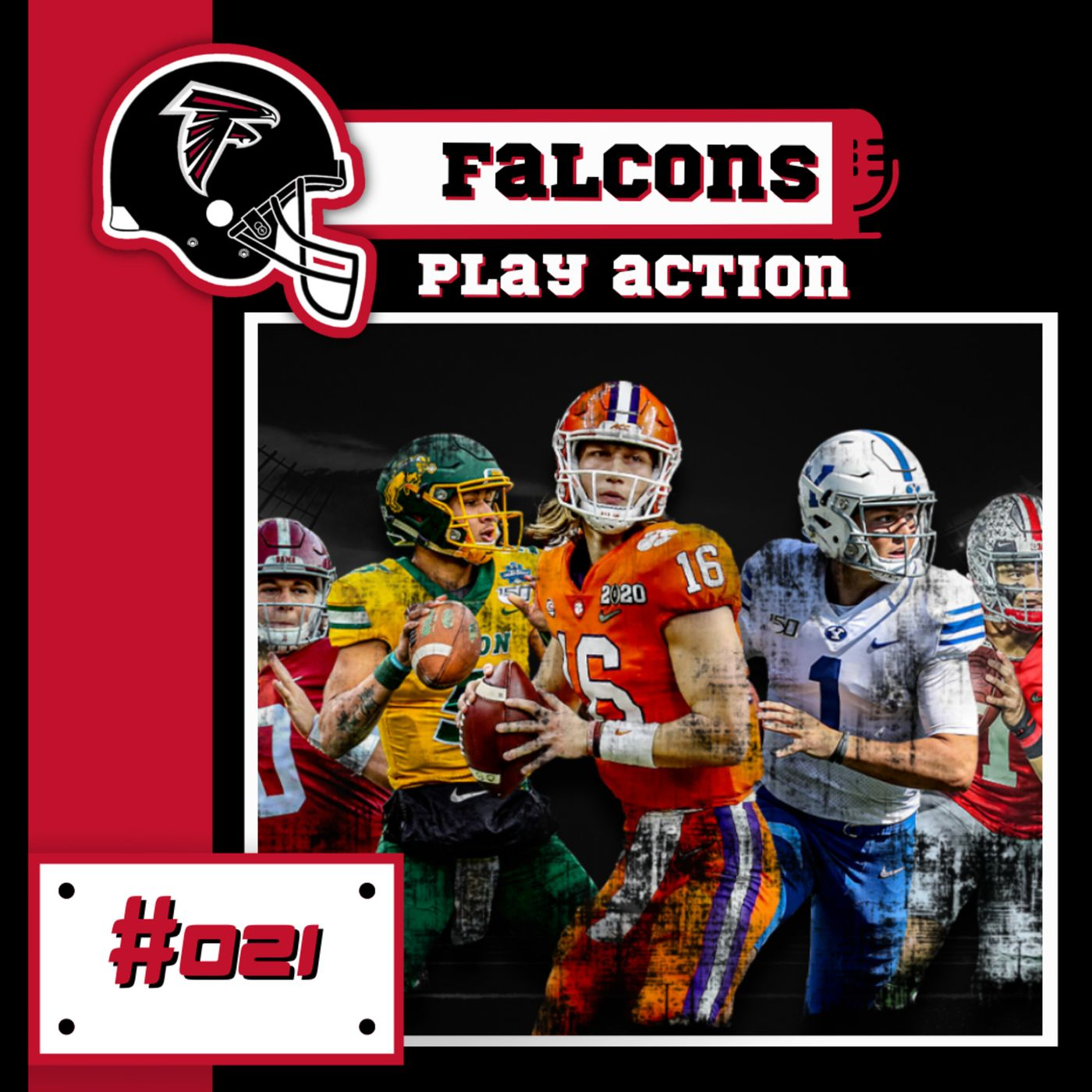 Falcons Play Action #021 - QBs do Draft 2021 episode artwork