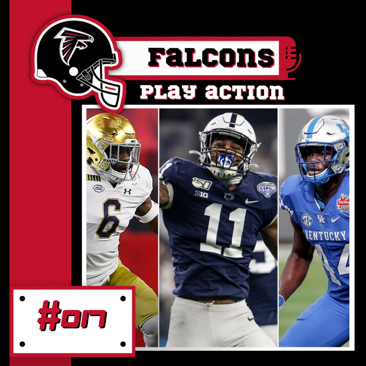 Falcons Play Action #017 - LBs Draft 2021 episode artwork